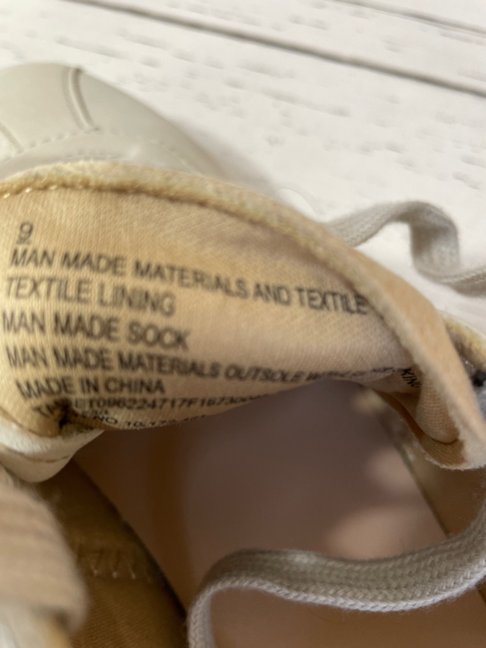 A New Day Light Grey Blaire Sneakers with Light Blush Pink Accents, size 9, NWOT - Picture 8 of 13